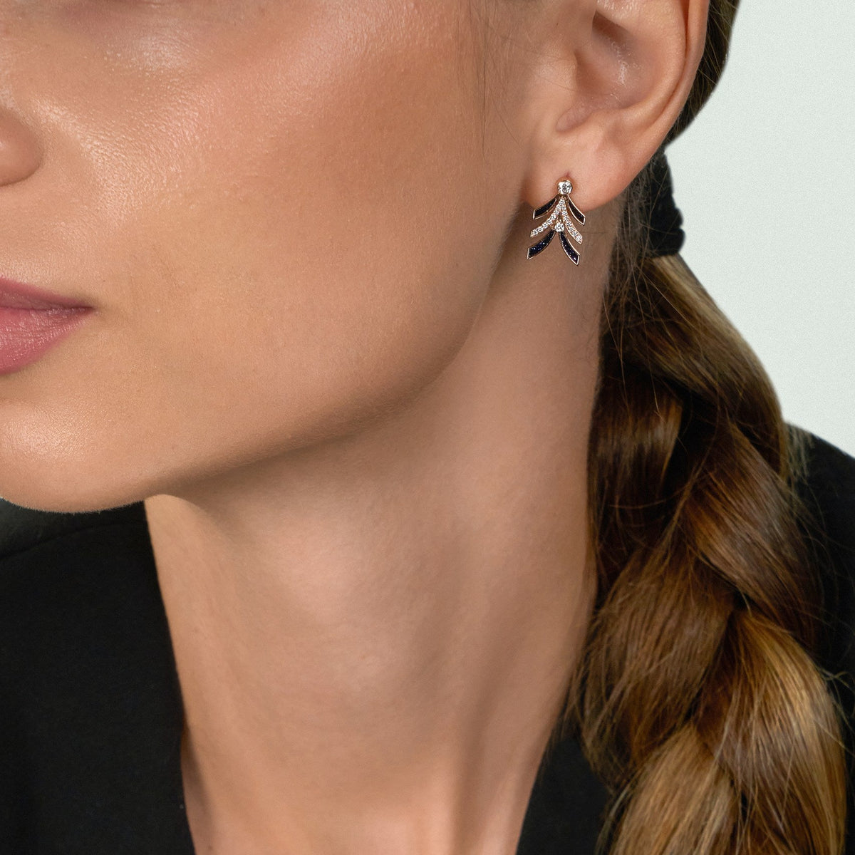 Nix natural diamond earrings
