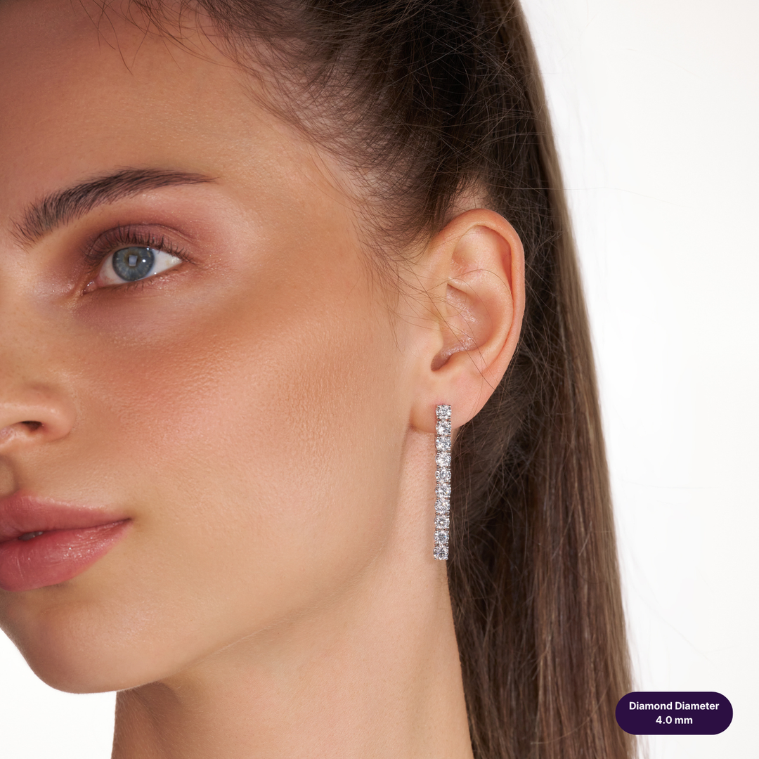 Tennis Lab Diamond Earrings