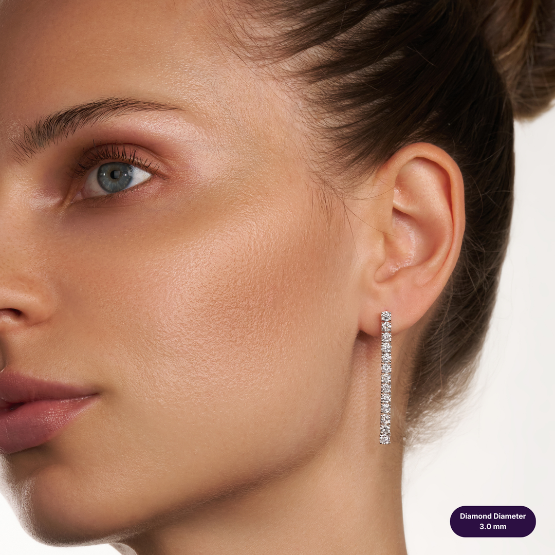 Tennis Lab Diamond Earrings