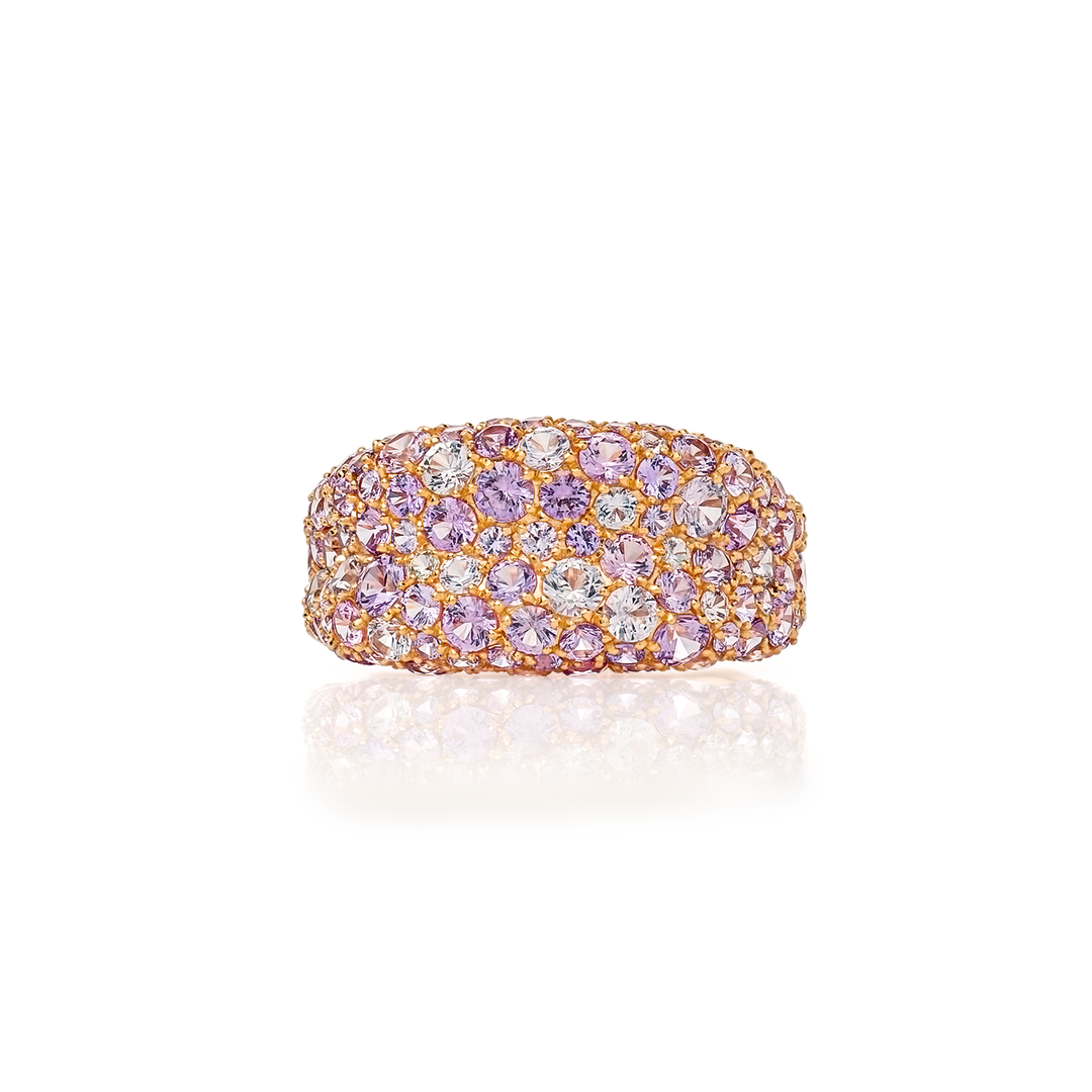 Primavera Natural Pink Sapphire Ring