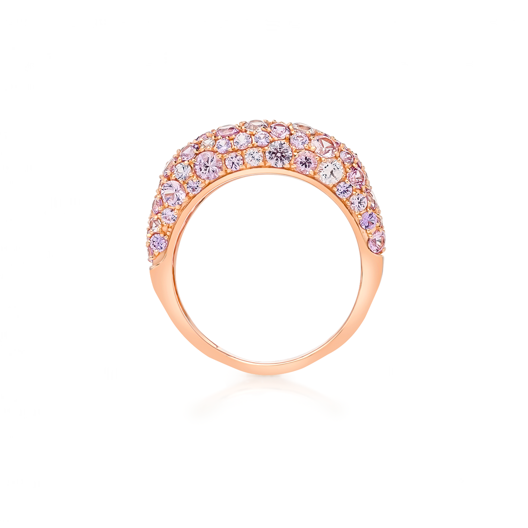 Primavera Natural Pink Sapphire Ring
