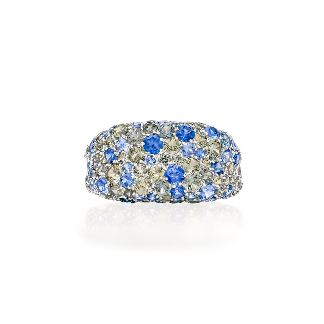 Primavera Natural Blue Sapphire Ring