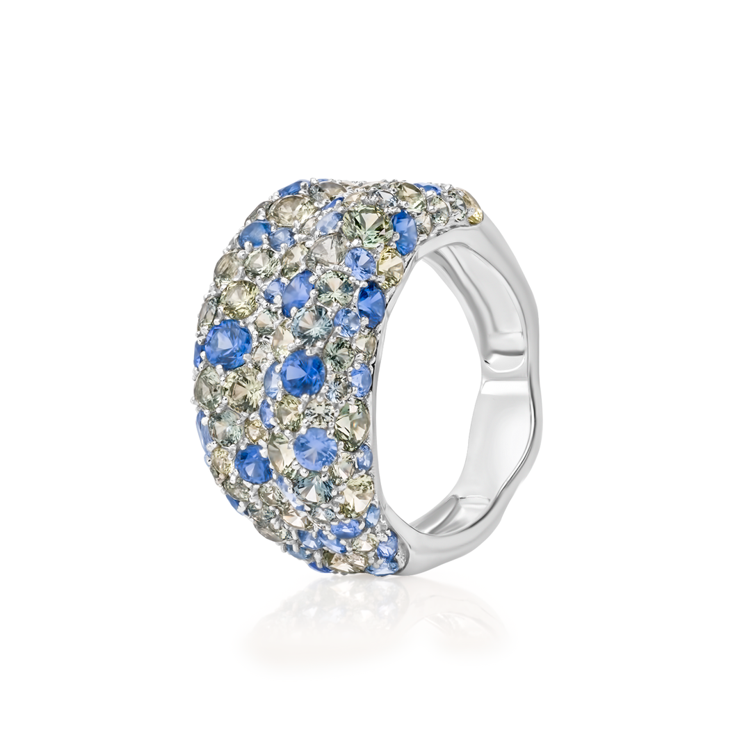 Primavera Natural Blue Sapphire Ring