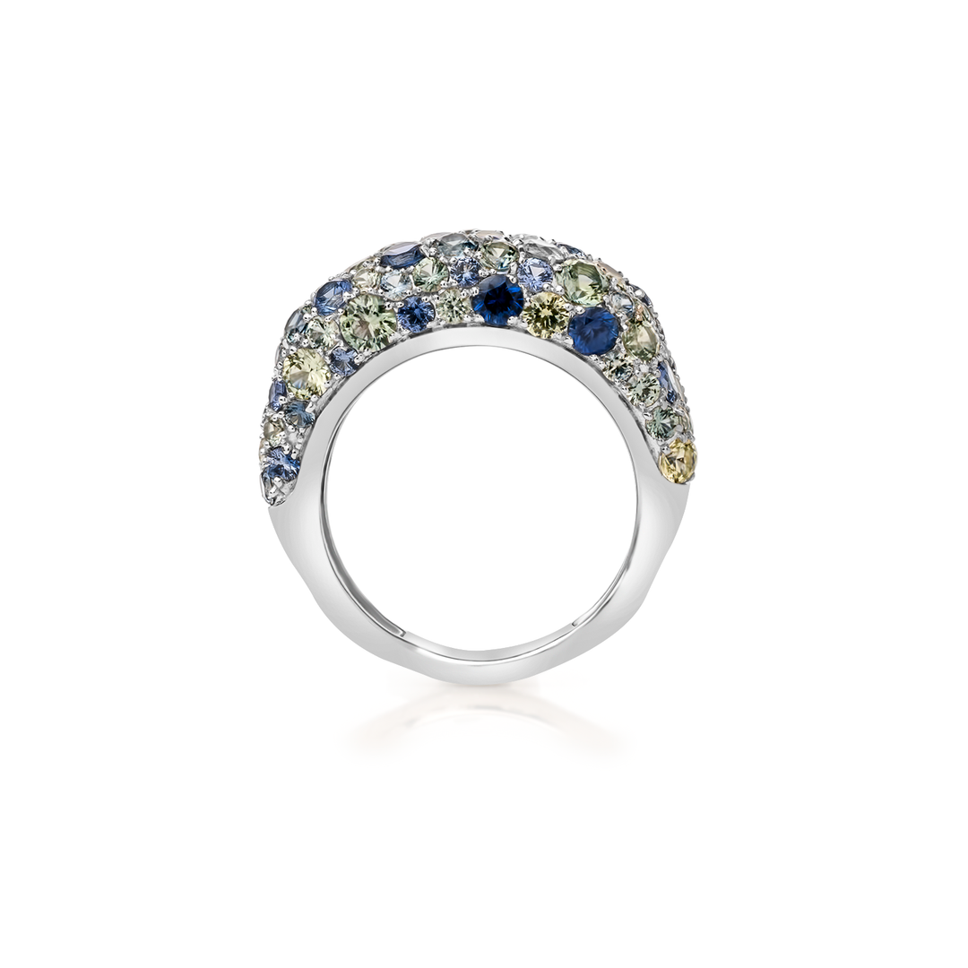 Primavera Natural Blue Sapphire Ring