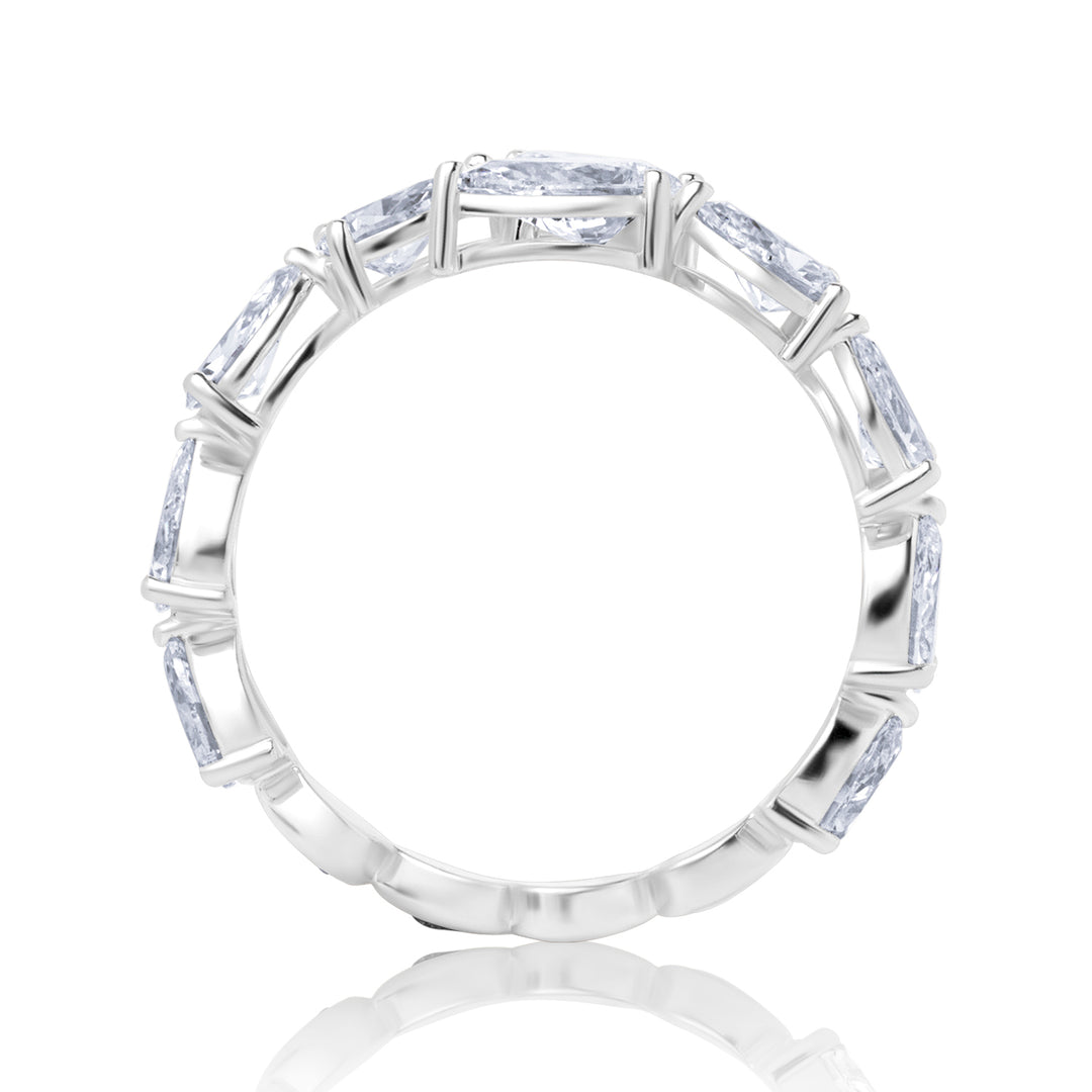 Open Lab Diamond Ring Pear