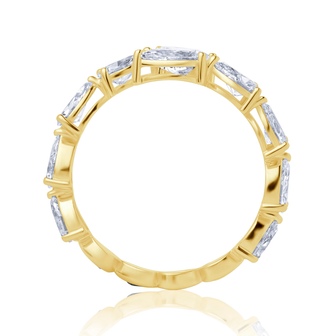 Open Lab Diamond Ring Pear