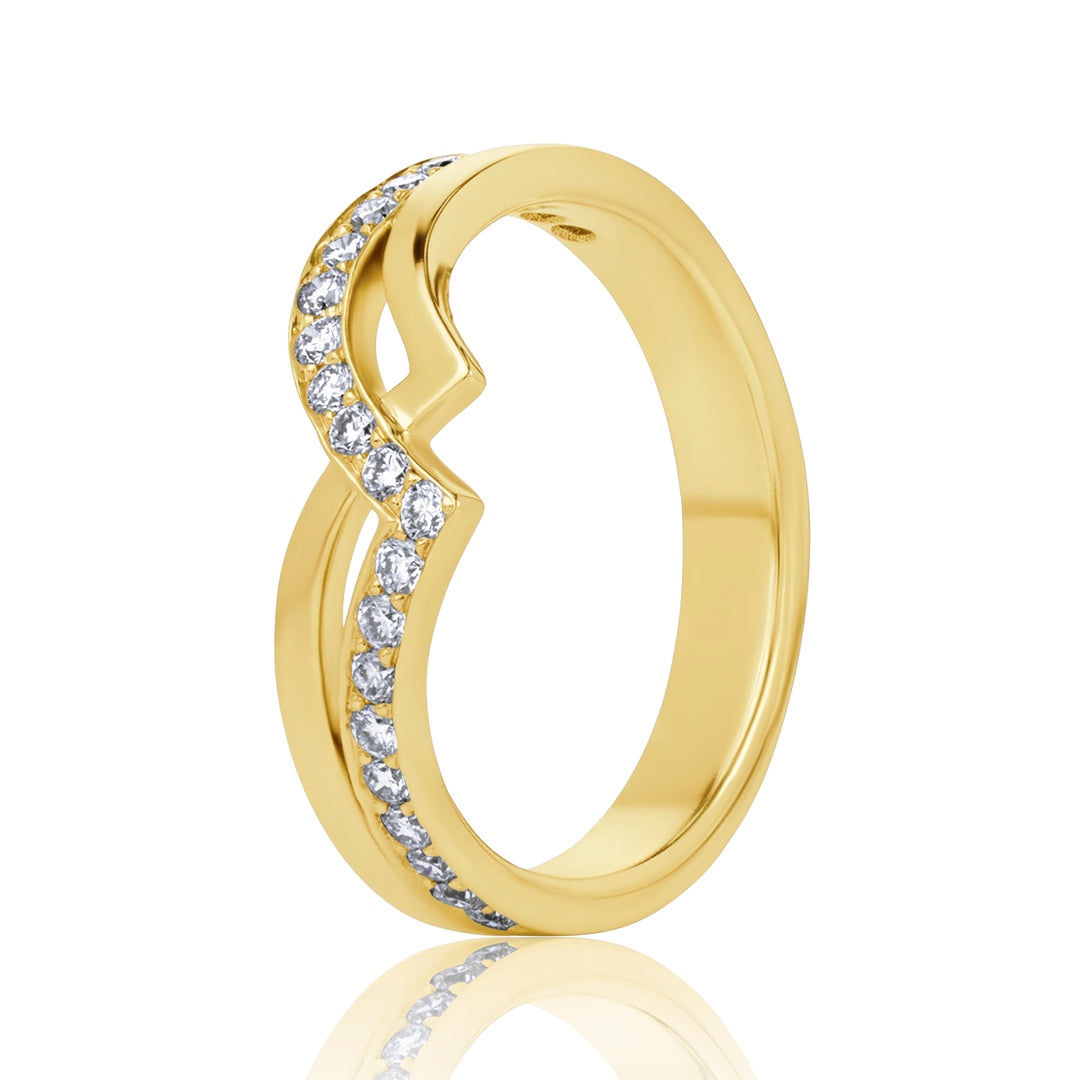 Three-Piece Lab Diamond Ring Oval with Round and Marquise