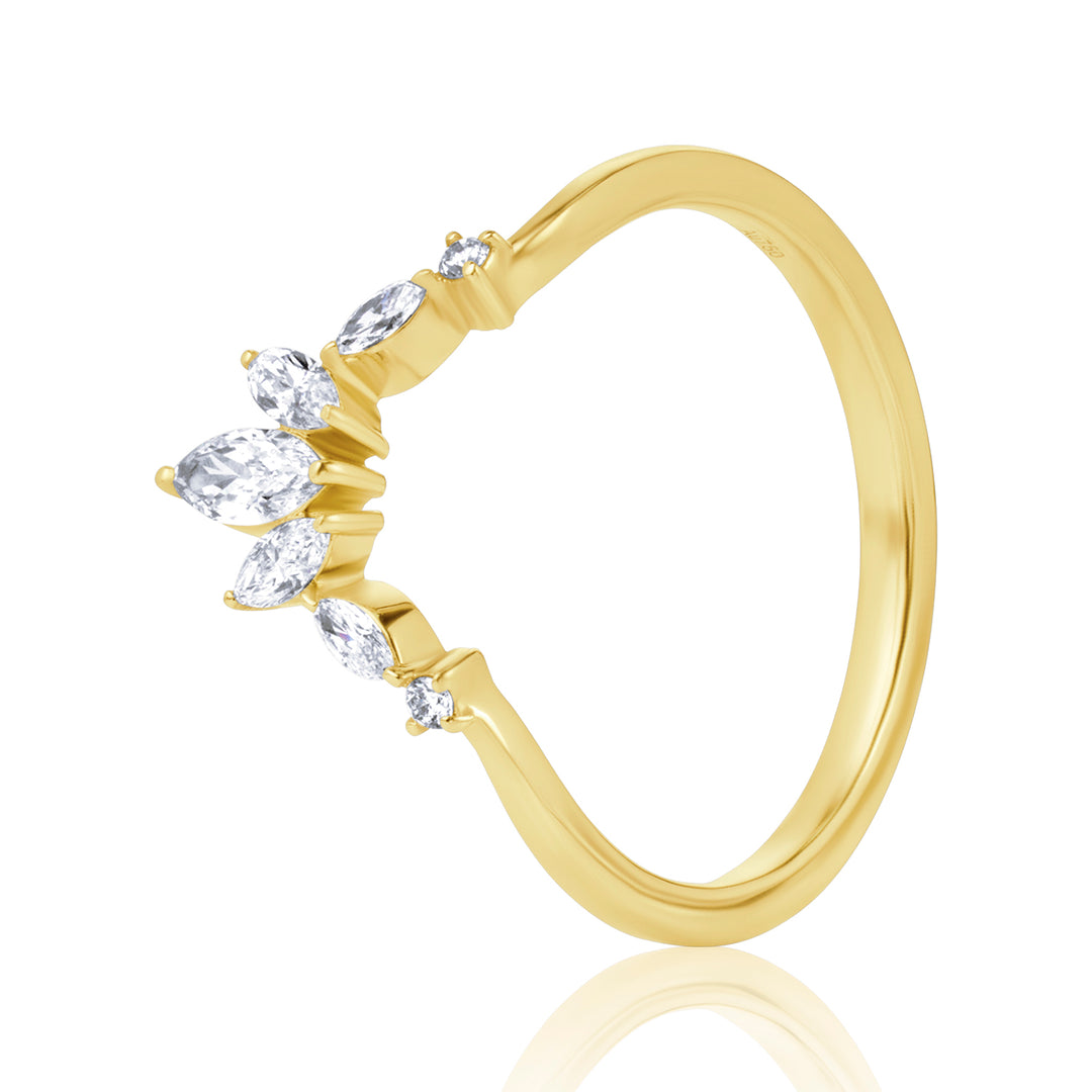 Three-Piece Lab Diamond Ring Oval with Round and Marquise