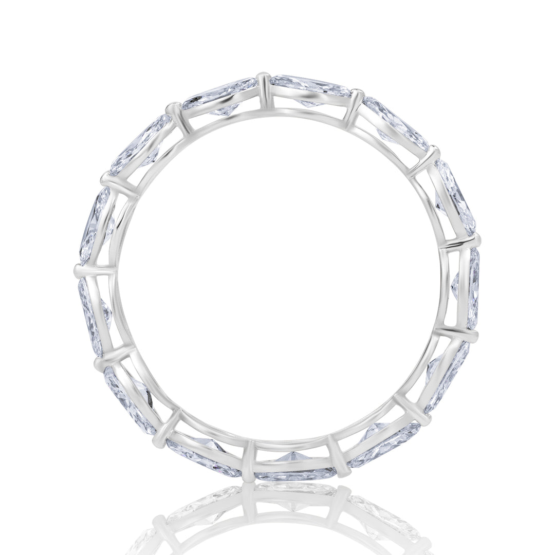 Full Eternity Lab Diamond Ring Marquise