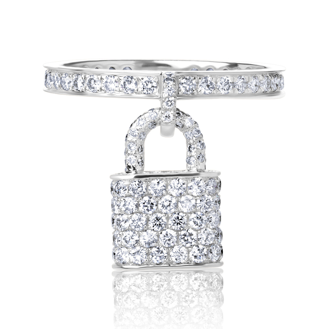 Lock Lab Diamond Ring Round