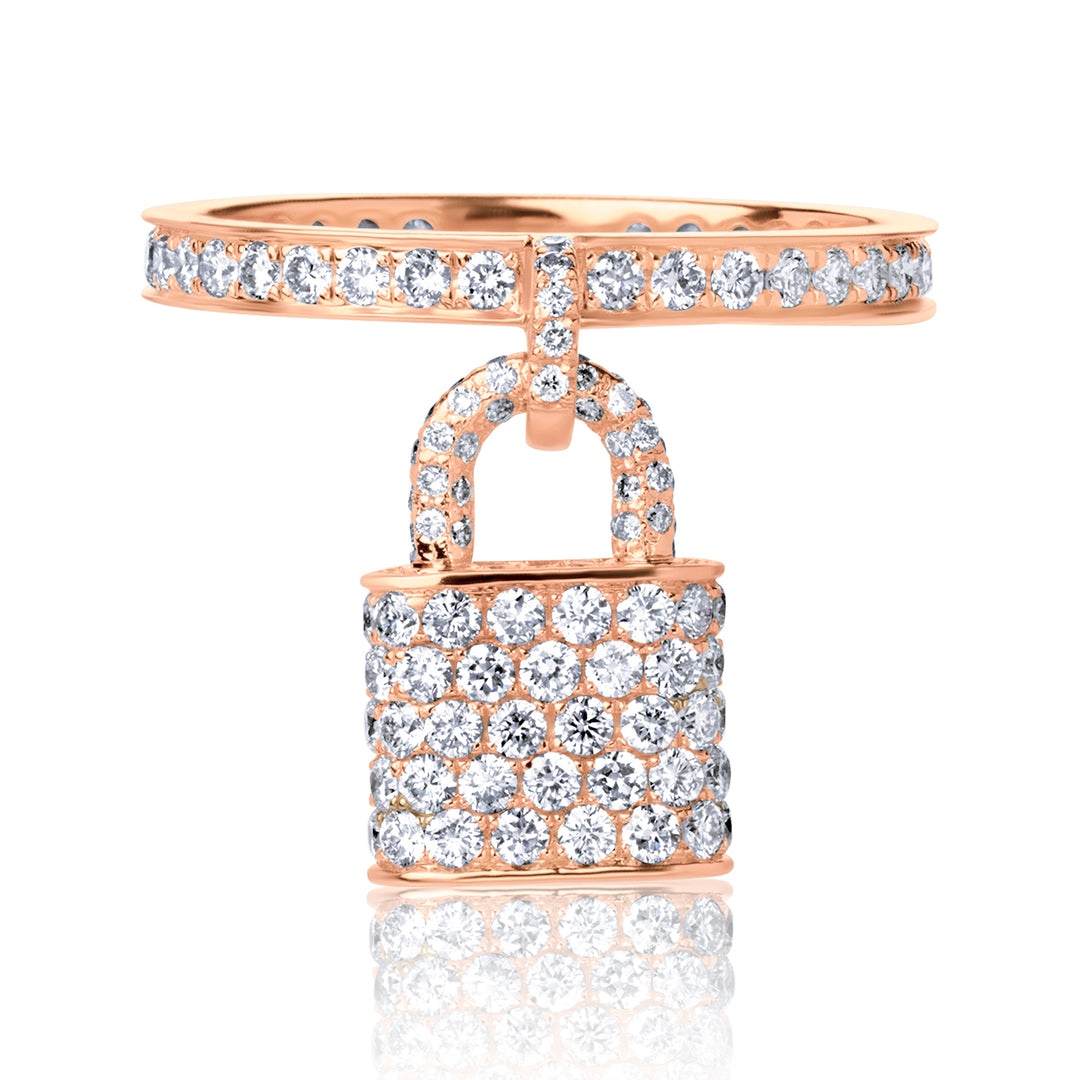 Lock Lab Diamond Ring Round