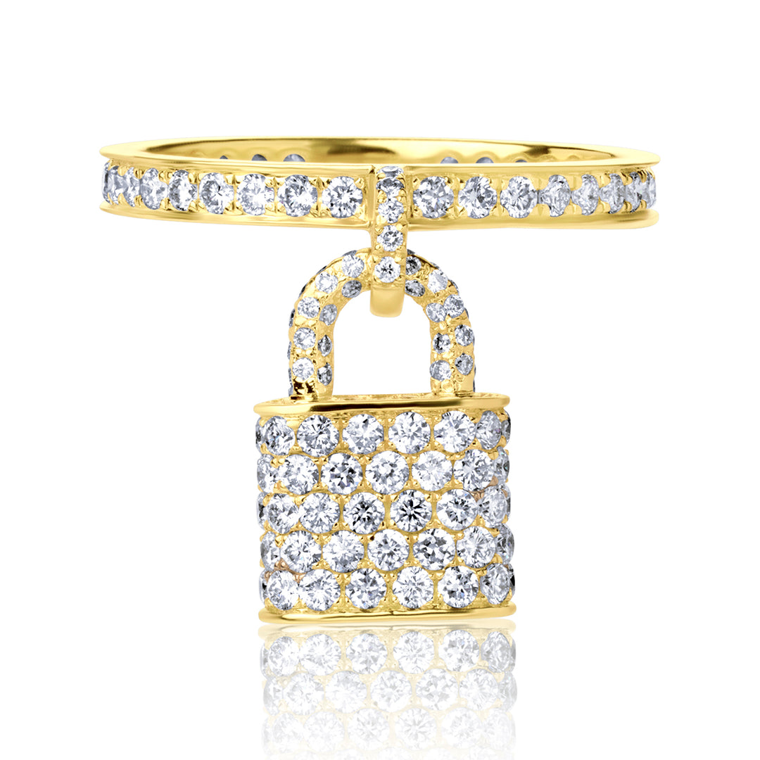Lock Lab Diamond Ring Round