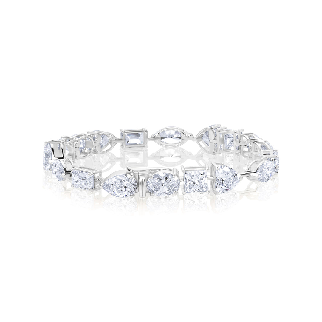 Tennis Lab Diamond Bracelet Multi-Shape