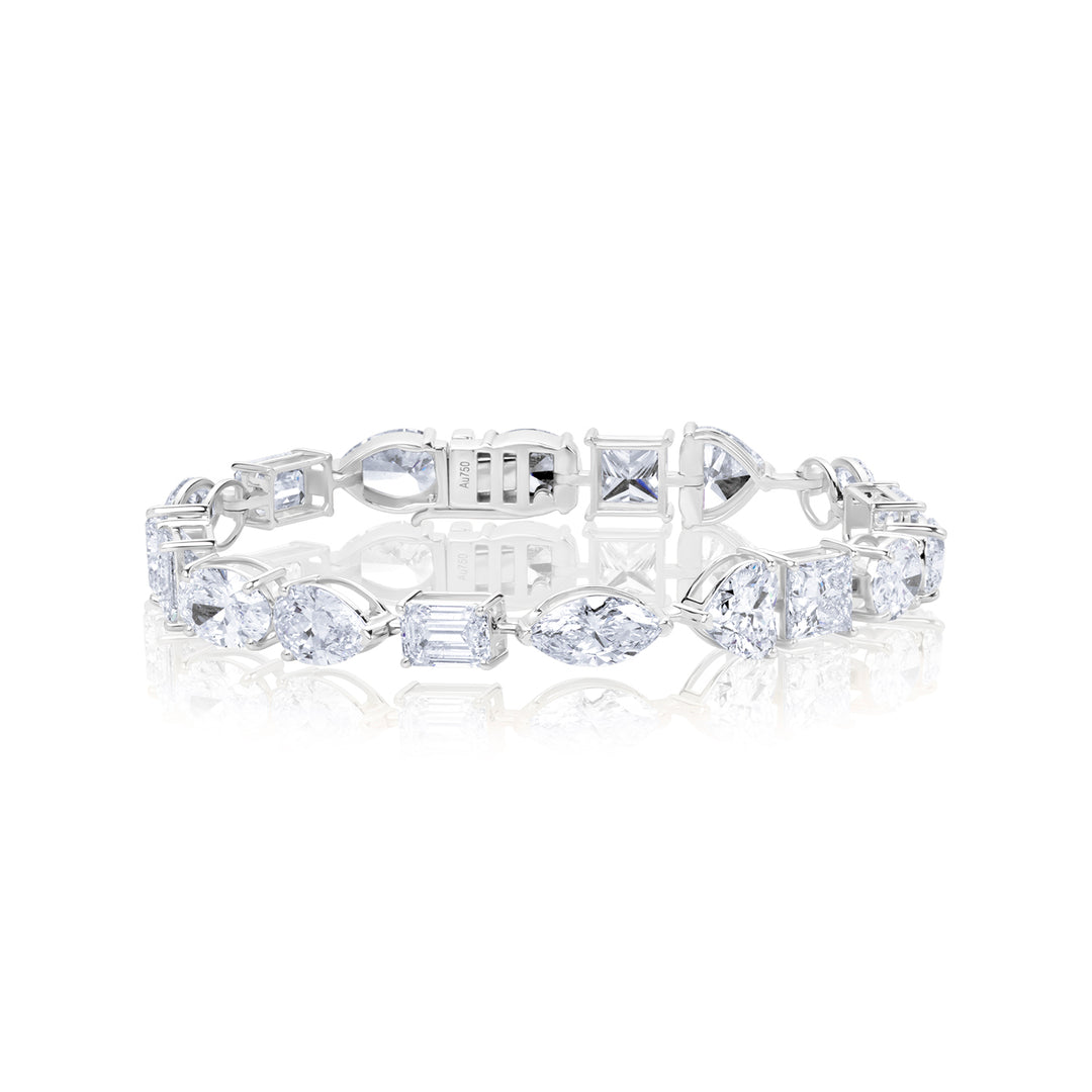 Tennis Lab Diamond Bracelet Multi-Shape