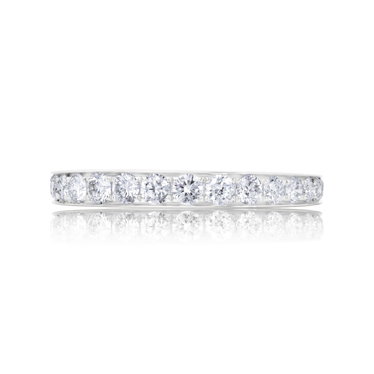 Eternity lab diamond ring round