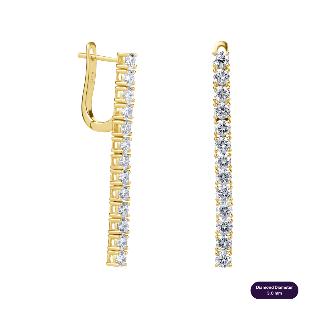 Tennis Lab Diamond Earrings