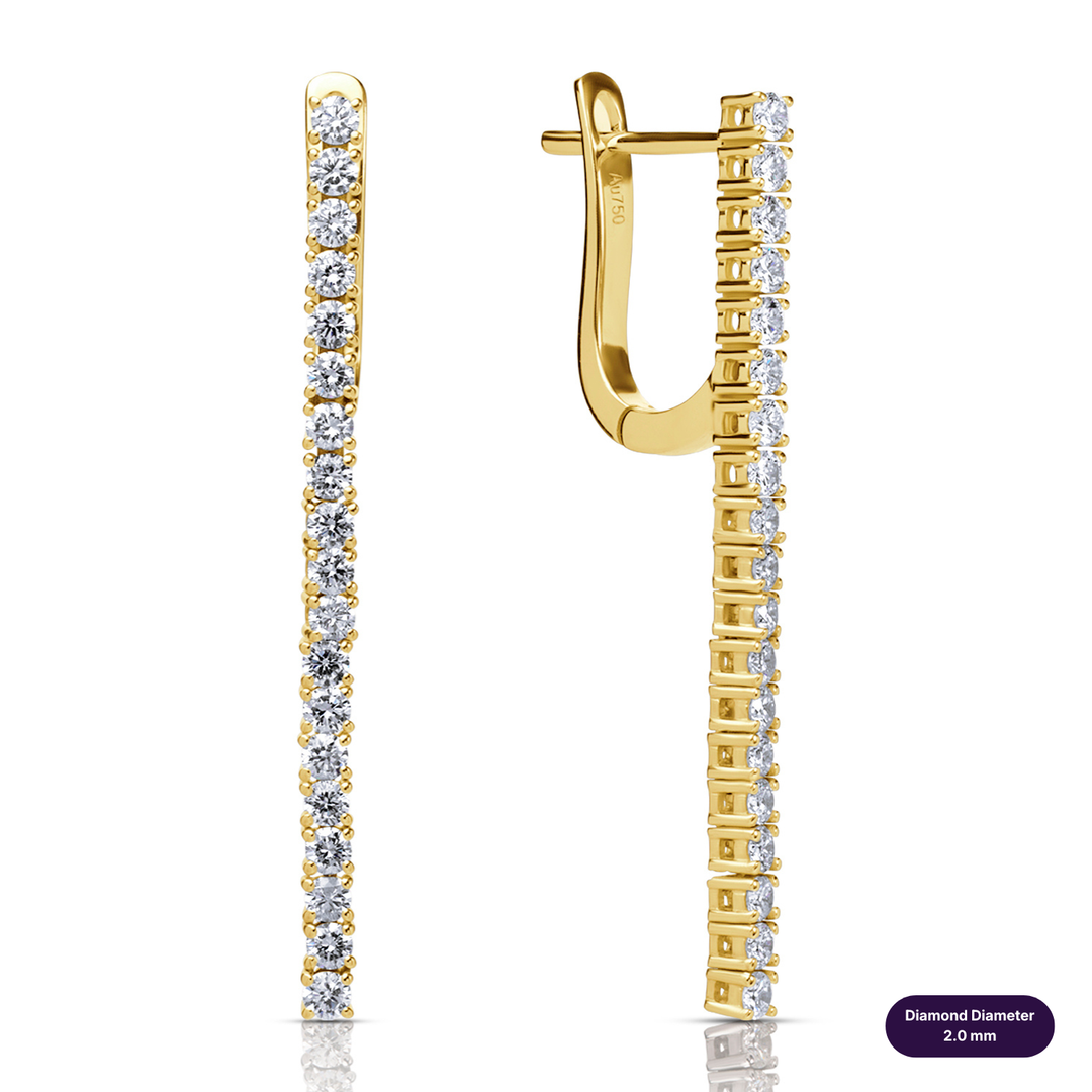 Tennis Lab Diamond Earrings
