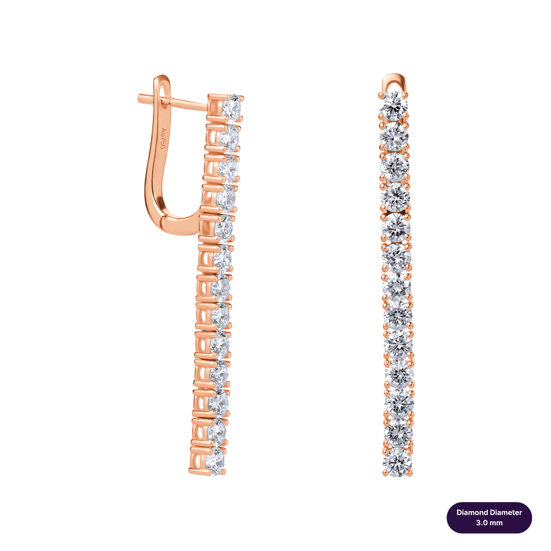 Tennis Lab Diamond Earrings