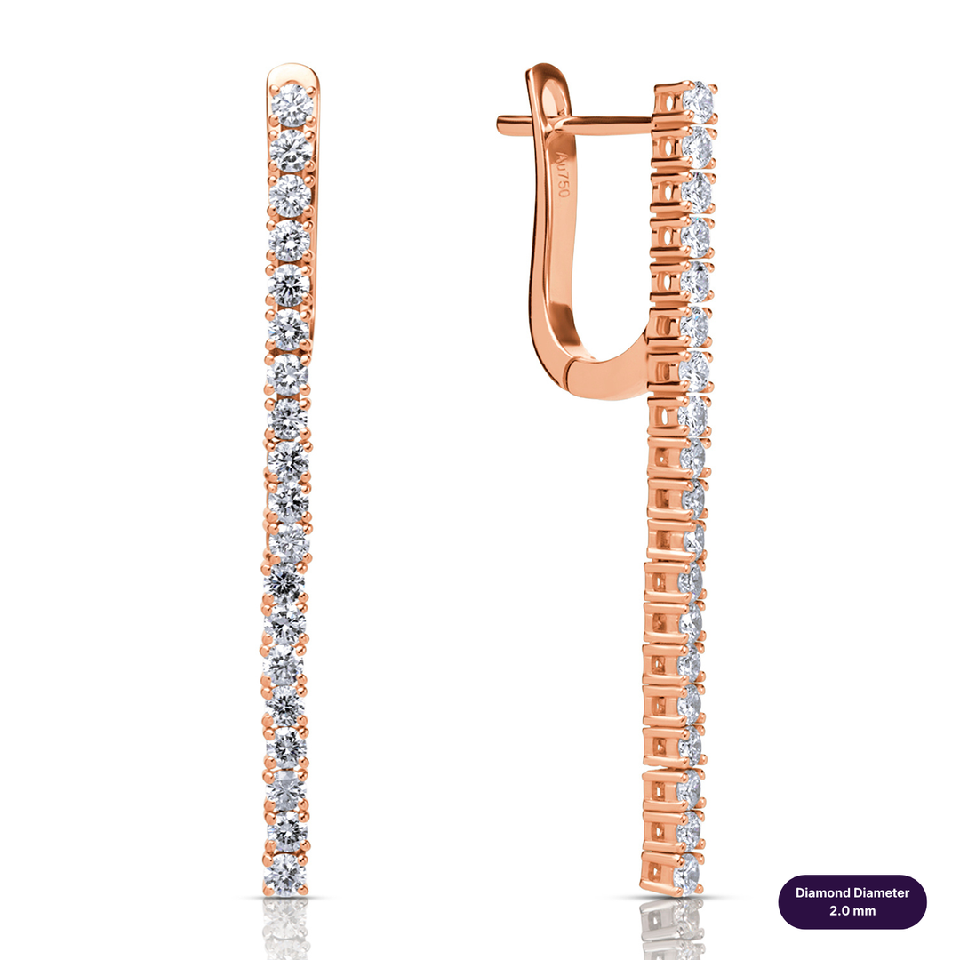 Tennis Lab Diamond Earrings