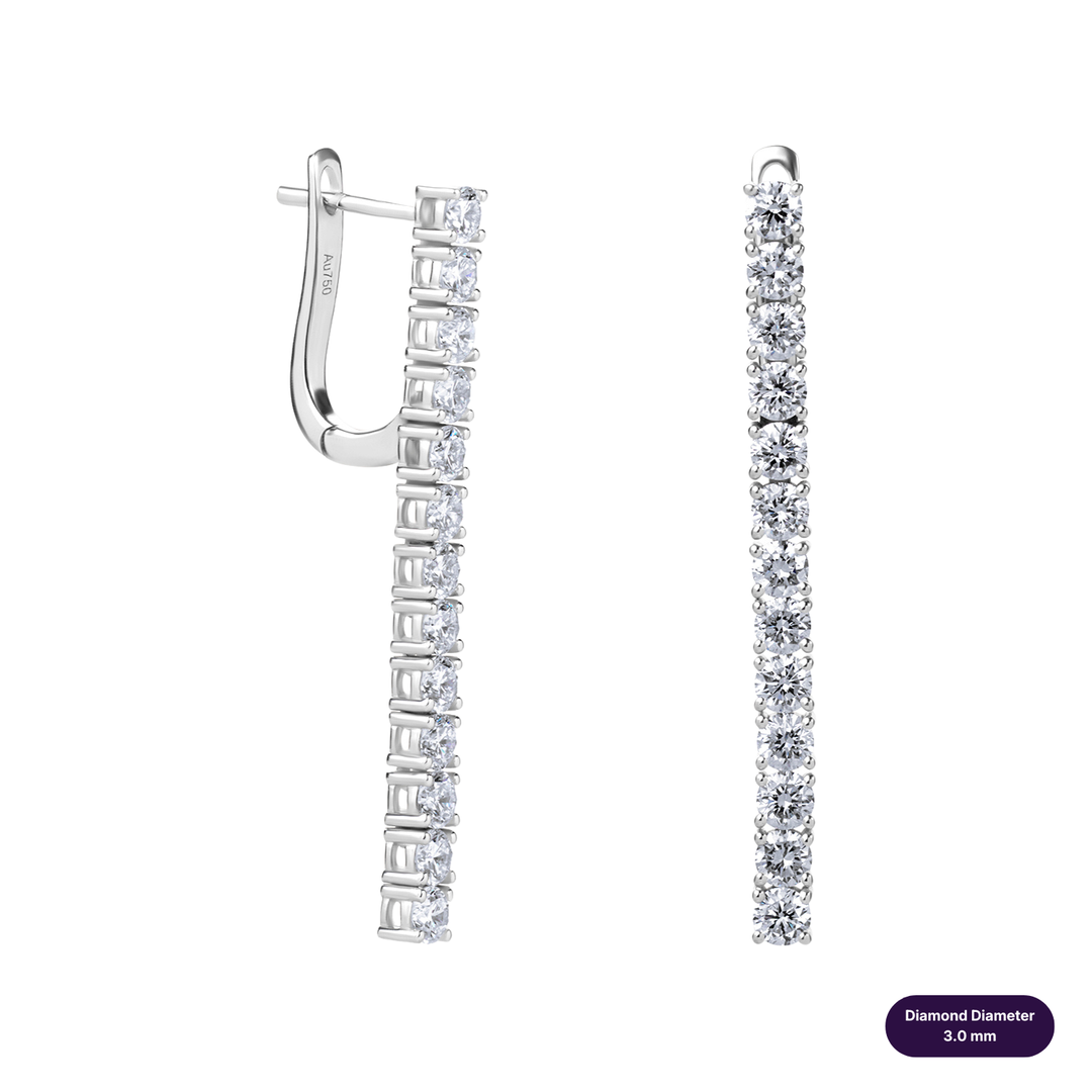 Tennis Lab Diamond Earrings