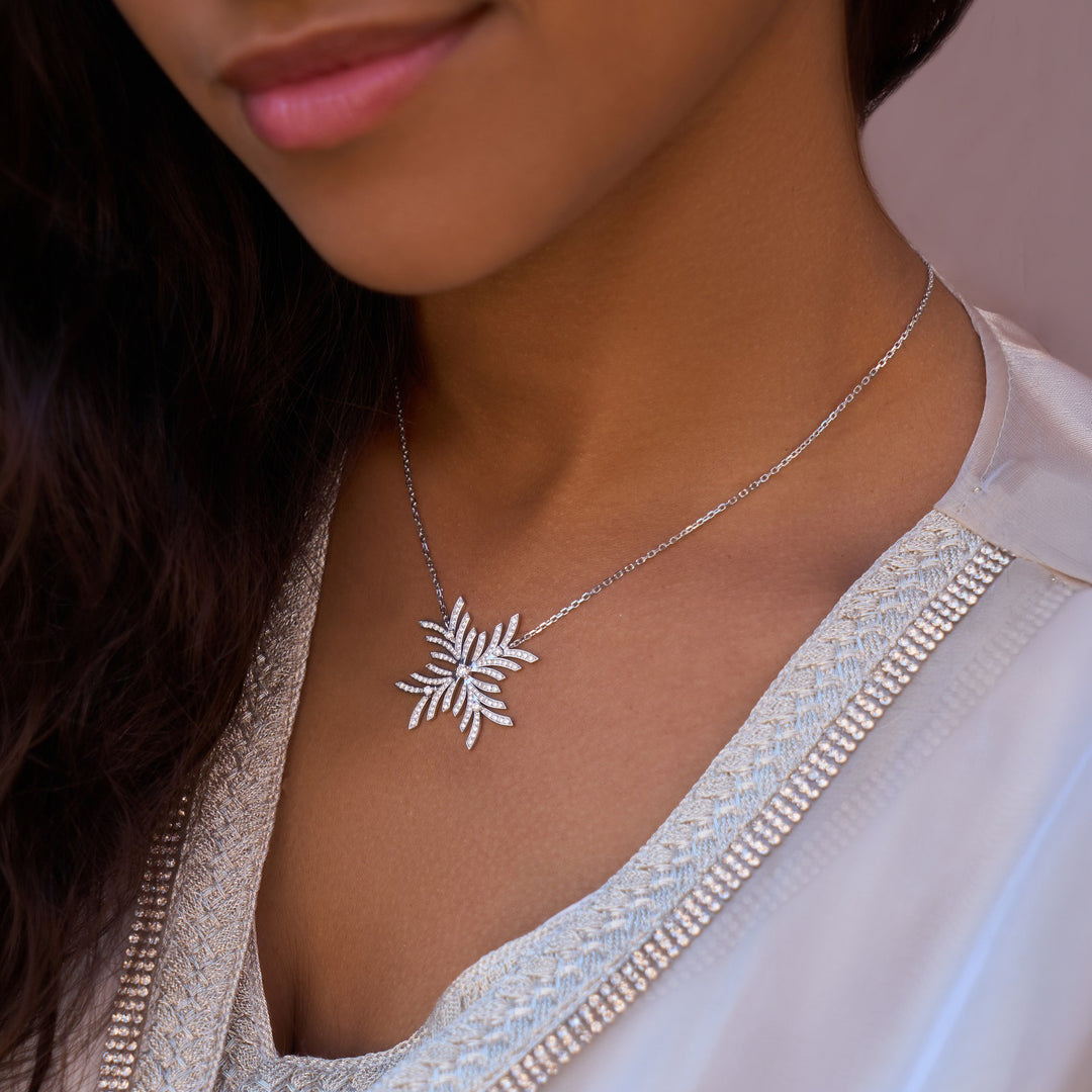 Natural Diamond Necklace NIX Collection