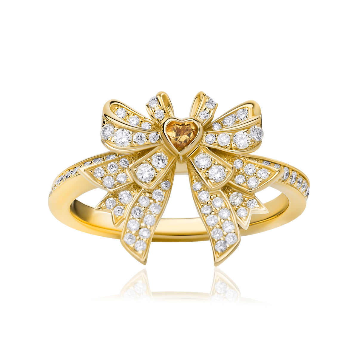 Feyonkah natural diamond ring