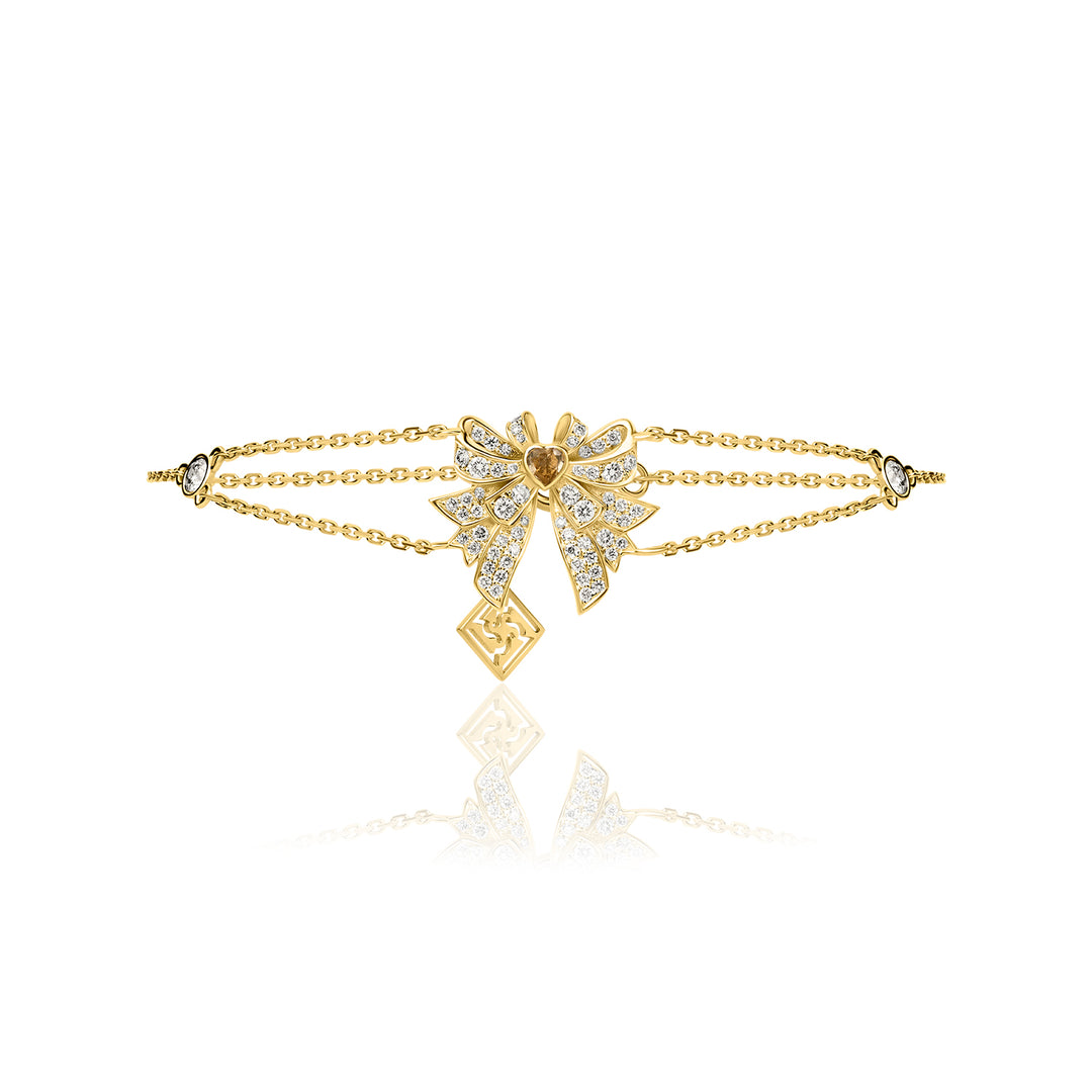 Feyonkah Natural Diamond Bracelet
