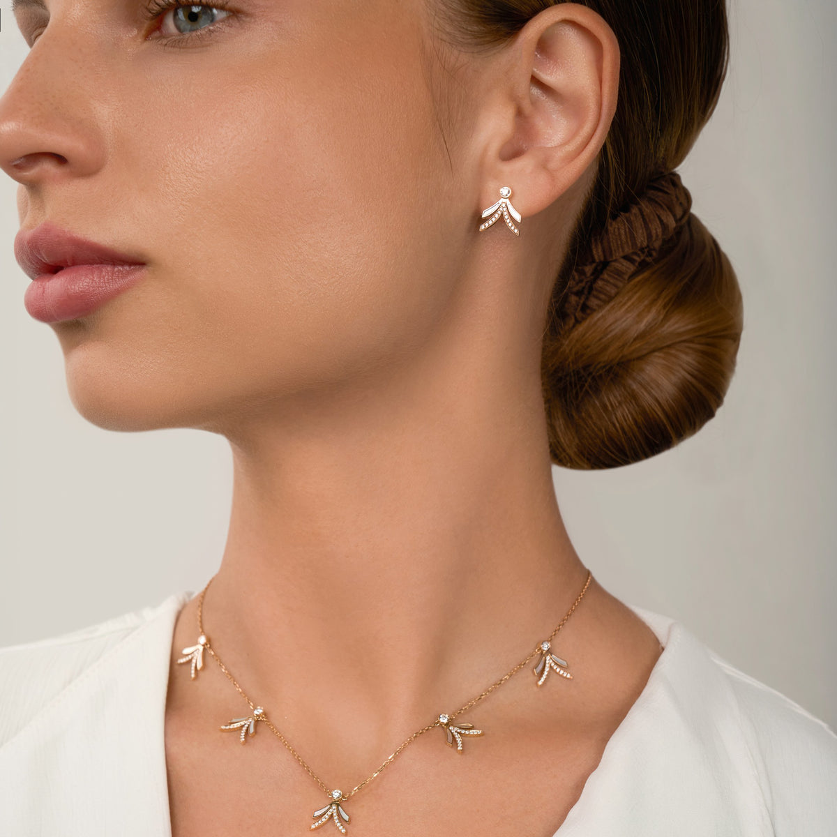 Nix natural diamond earrings