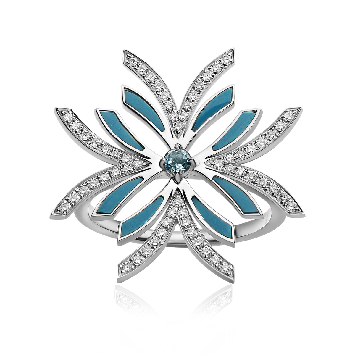 Nix natural diamond ring