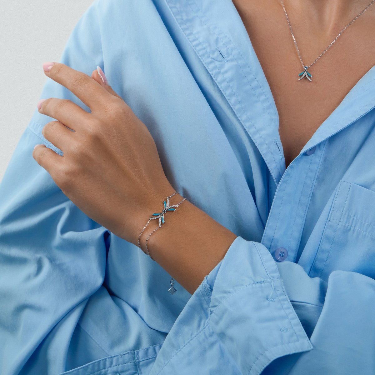 Nix natural diamond bracelet