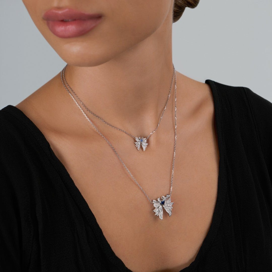 Feyonkah Natural Diamond Necklace