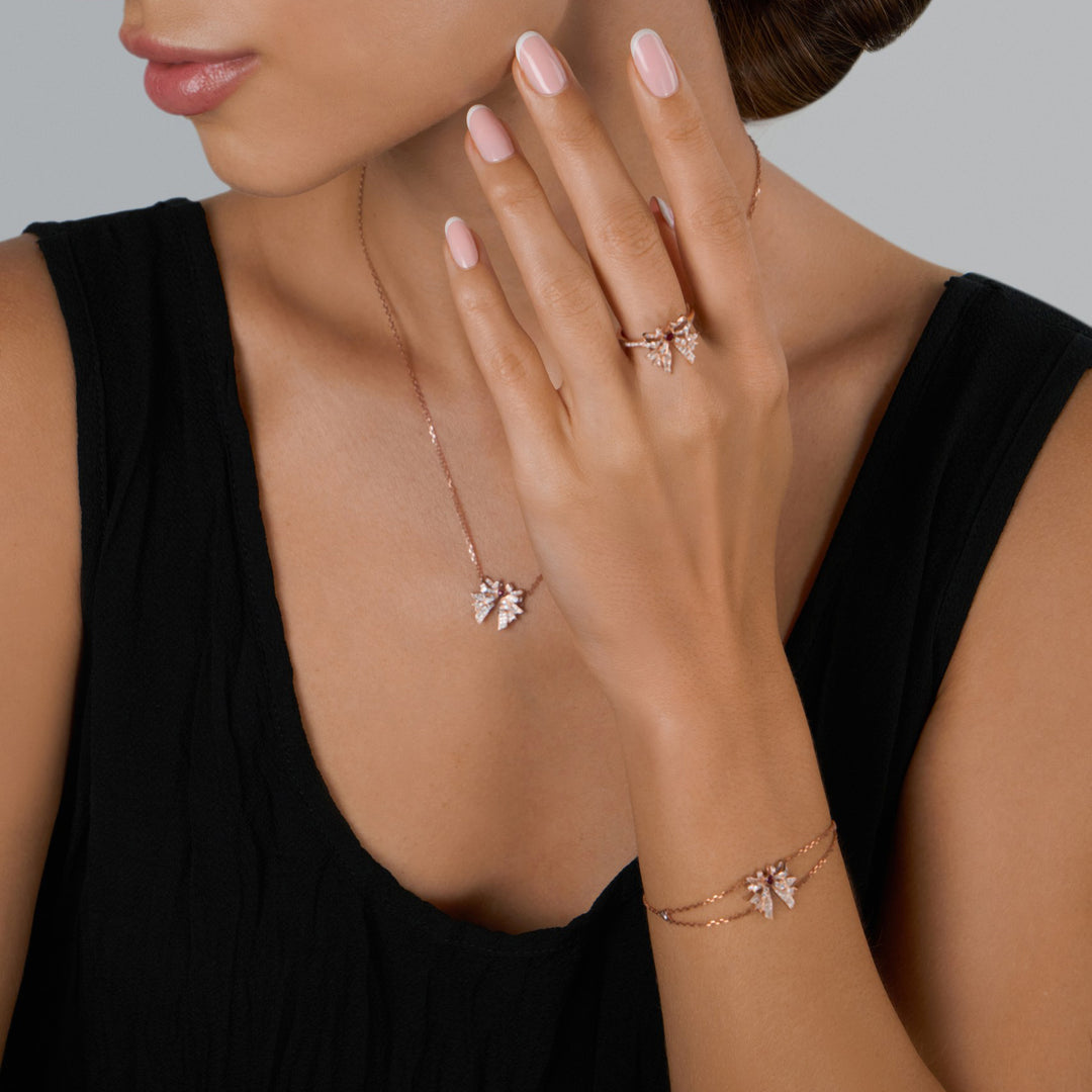 Feyonkah Natural Diamond Bracelet