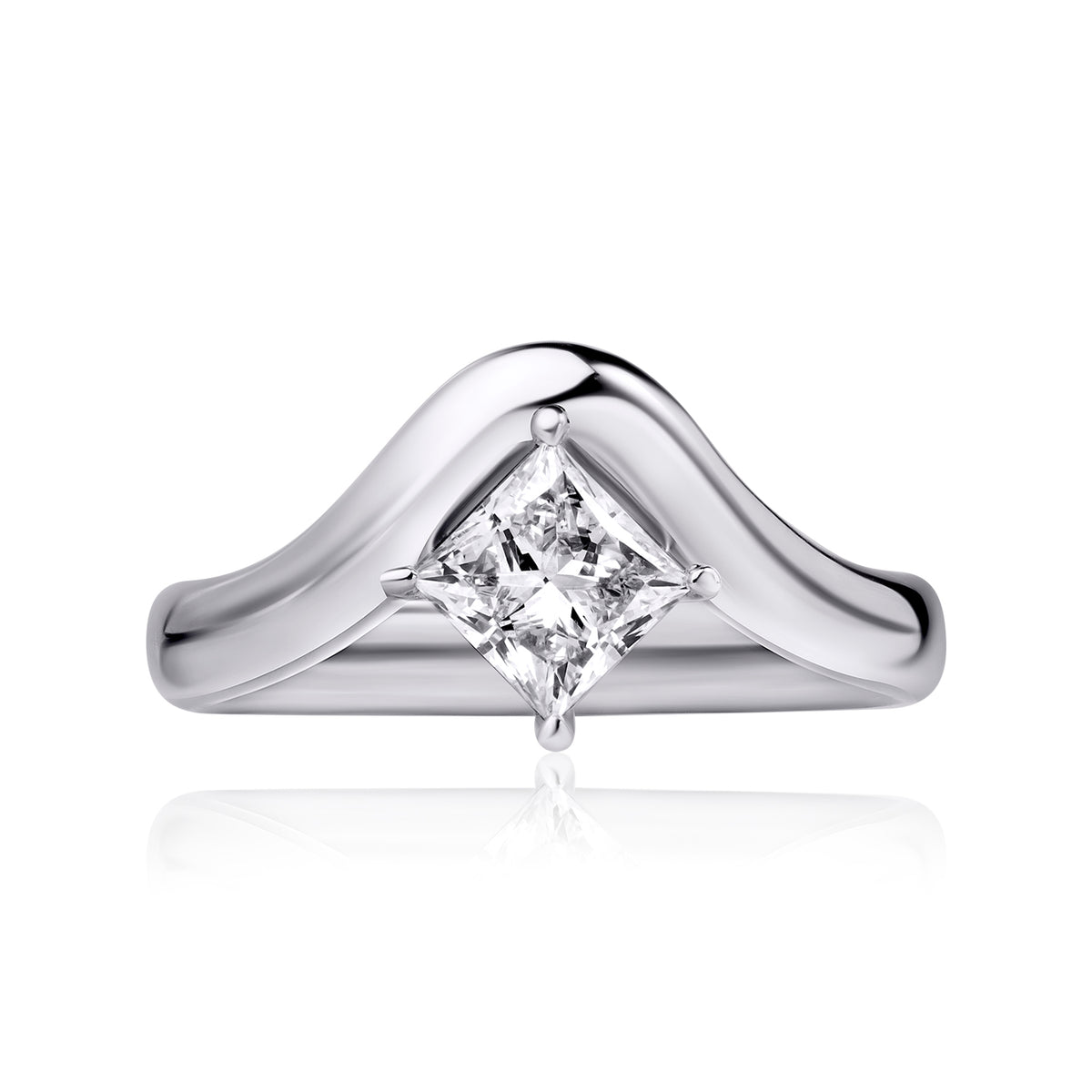 Pinky lab diamond ring princess