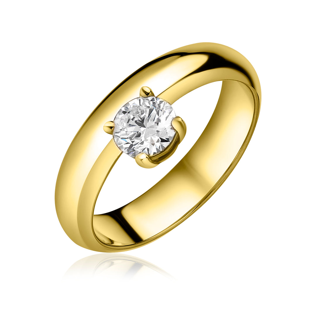 Pinky Lab Diamond Ring Round