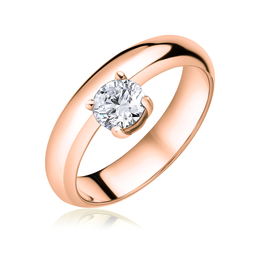 Pinky Lab Diamond Ring Round