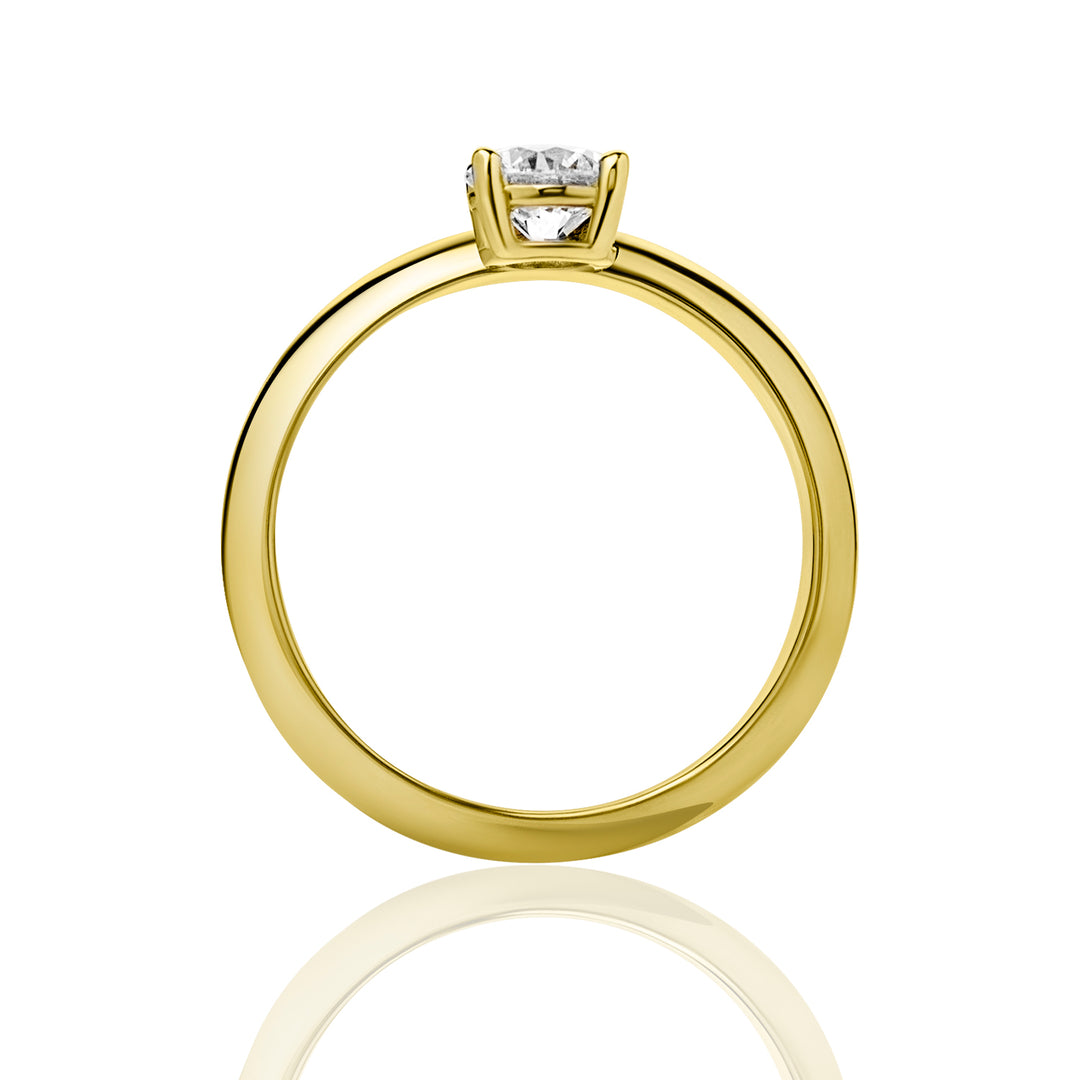 Pinky Lab Diamond Ring Round