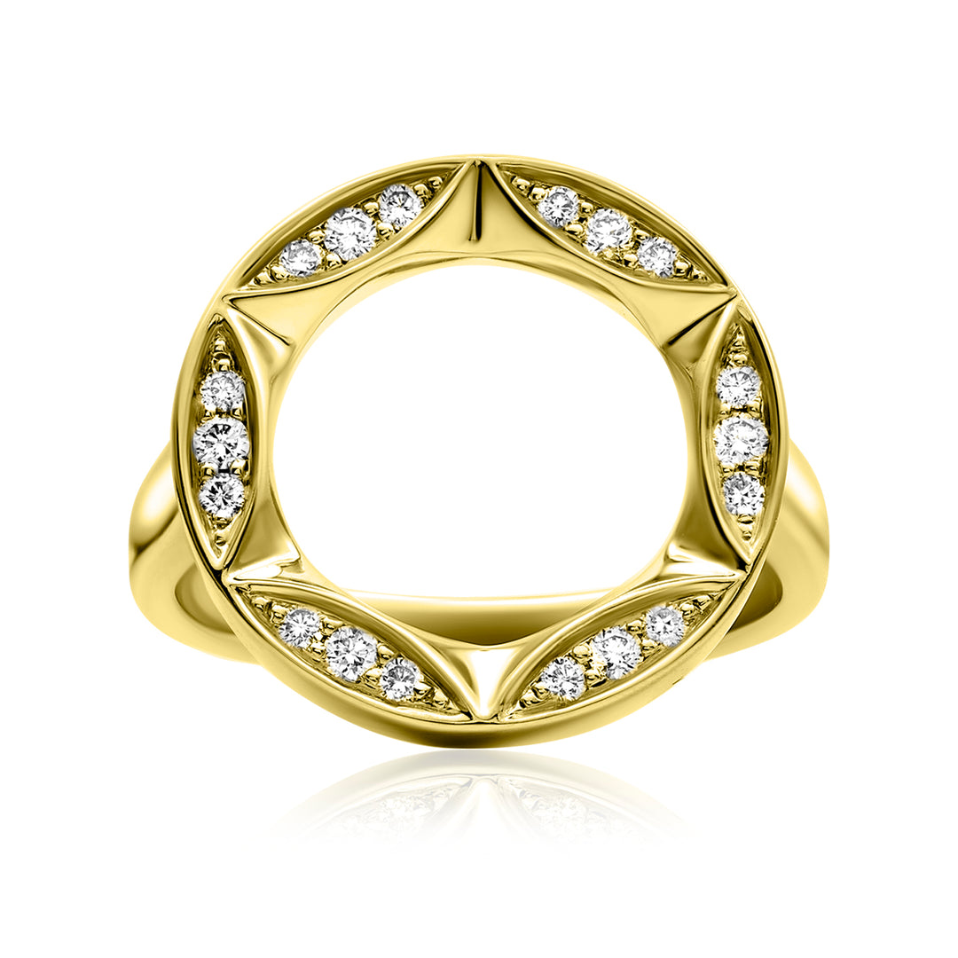 Natural Diamond Ring Sunshine Collection