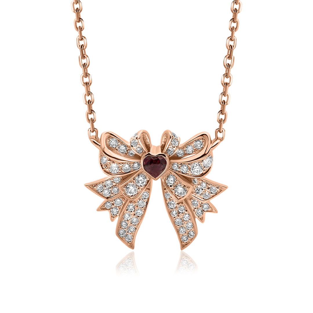 Feyonkah Natural Diamond Necklace