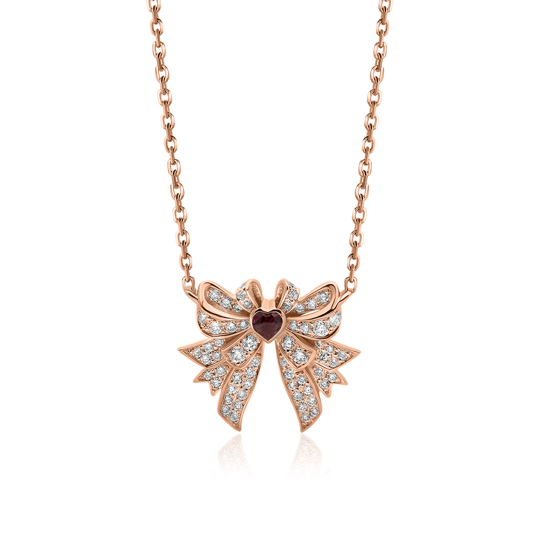 Feyonkah Natural Diamond Necklace